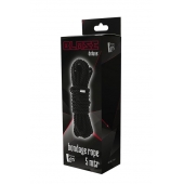 Черная веревка для шибари DELUXE BONDAGE ROPE - 5 м. - Dream Toys - купить с доставкой в Салавате