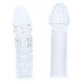 Комплект из 2 прозрачных насадок на пенис PENIS EXTENDER PACK - Dream Toys - в Салавате купить с доставкой