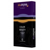 Разноцветные презервативы DOMINO Colour Beauty - 6 шт. - Domino - купить с доставкой в Салавате