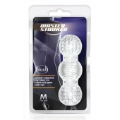 Прозрачный фигурный мастурбатор Master Stroker - Blush Novelties - в Салавате купить с доставкой
