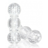 Прозрачный фигурный мастурбатор Master Stroker - Blush Novelties - в Салавате купить с доставкой