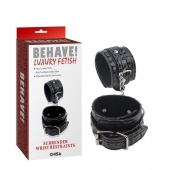 Черные наручники Surrender Wrist Restraints - Chisa - купить с доставкой в Салавате
