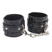 Черные наручники Surrender Wrist Restraints - Chisa - купить с доставкой в Салавате
