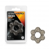 Дымчатое эрекционное кольцо Stay Hard Thick Bead Cock Ring - Blush Novelties - в Салавате купить с доставкой