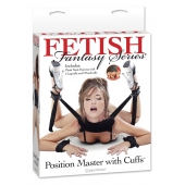 Фиксатор для рук и ног Fetish Fantasy Series Position Master With Cuffs - Pipedream - купить с доставкой в Салавате