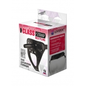 Черный пояс для насадок CLASS STRAP Restyling - LOVETOY (А-Полимер) - купить с доставкой в Салавате