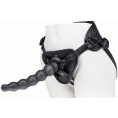 Пояс харнесс BEST UNI strap с 2 насадками - 18 и 22 см. - LOVETOY (А-Полимер) - купить с доставкой в Салавате