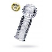 Прозрачная рельефная насадка на палец Ricol - 8 см. - A-toys в Салавате Прозрачная рельефная насадка на палец Ricol - 8 см. - A-toys