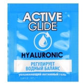 Лубрикант на водной основе Active Glide с гиалуроновой кислотой - 3 гр. - Биоритм - купить с доставкой в Салавате