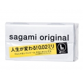 Презервативы Sagami Original 0.02 L-size увеличенного размера - 10 шт. - Sagami - купить с доставкой в Салавате