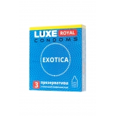 Текстурированные презервативы LUXE Royal Exotica - 3 шт. - Luxe - купить с доставкой в Салавате