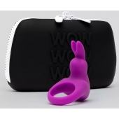 Фиолетовое эрекционное виброкольцо Happy Rabbit Cock Ring Kit - Happy Rabbit - в Салавате купить с доставкой