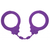 Фиолетовые силиконовые поножи Limitation - Lola Games - купить с доставкой в Салавате