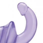 Фиолетовый безремневой страпон Strapless Strap-On - Lux Fetish - купить с доставкой в Салавате