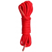 Красная веревка для связывания Nylon Rope - 5 м. - Easy toys - купить с доставкой в Салавате