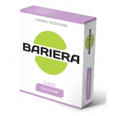 Классические презервативы Bariera Classic - 3 шт. - Bariera - купить с доставкой в Салавате