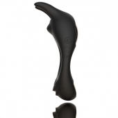 Черное эрекционное кольцо с двумя моторами Zeus Dual Vibe Cock Ring - FeelzToys - в Салавате купить с доставкой