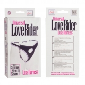 Трусы для страпона с универсальным креплением Universal Love Rider Luxe Harness - California Exotic Novelties - купить с доставкой в Салавате