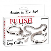 Металлические наручники Metal Leg Cuffs - Pipedream - купить с доставкой в Салавате