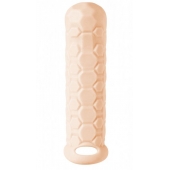 Телесный фаллоудлинитель Homme Long - 15,5 см. - Lola Games - в Салавате купить с доставкой