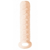 Телесный фаллоудлинитель Homme Long - 13,5 см. - Lola Games - в Салавате купить с доставкой