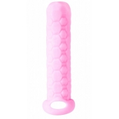 Розовый фаллоудлинитель Homme Long - 13,5 см. - Lola Games - в Салавате купить с доставкой