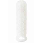 Белый фаллоудлинитель Homme Long - 15,5 см. - Lola Games - в Салавате купить с доставкой