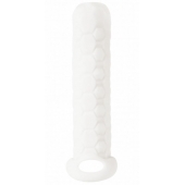 Белый фаллоудлинитель Homme Long - 13,5 см. - Lola Games - в Салавате купить с доставкой
