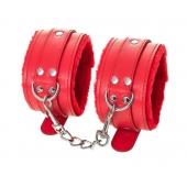 Красные оковы Anonymo из искусственной кожи - ToyFa - купить с доставкой в Салавате