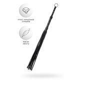 Черный флоггер Anonymo - 64 см. - ToyFa - купить с доставкой в Салавате