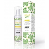 Разогревающее массажное масло Gourmet Spearmint Organic с органическими ингредиентами - 50 мл. - Exsens - купить с доставкой в Салавате