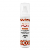 Разогревающее массажное масло Gourmet White Peach Organic с органическими ингредиентами - 50 мл. - Exsens - купить с доставкой в Салавате