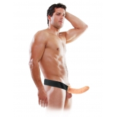 Полый страпон 8  Hollow Strap-On телесного цвета - 19 см. - Pipedream - купить с доставкой в Салавате