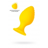 Желтая анальная втулка Riffle - 6 см. - ToyFa в Салавате Желтая анальная втулка Riffle - 6 см. - ToyFa