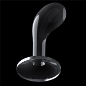Прозрачный стимулятор простаты Flawless Clear Prostate Plug - 15 см. - Lovetoy - в Салавате купить с доставкой