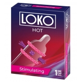 Стимулирующая насадка на пенис LOKO HOT с возбуждающим эффектом - Sitabella - в Салавате купить с доставкой