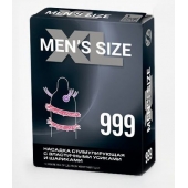 Стимулирующая насадка на пенис MEN SIZE 999 - Sitabella - в Салавате купить с доставкой