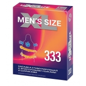 Стимулирующая насадка на пенис MEN SIZE 333 - Sitabella - в Салавате купить с доставкой