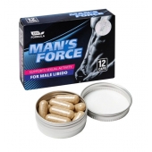 Пищевой концентрат для мужчин MANS FORCE  - 12 капсул - Sitabella - купить с доставкой в Салавате