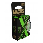 Презервативы в пластиковом кейсе MAXUS AIR Mixed - 3 шт. - Maxus - купить с доставкой в Салавате