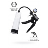 Прозрачная механическая помпа для пениса Viggo - Sexus - в Салавате купить с доставкой