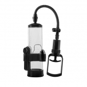 Прозрачная вакуумная помпа с вибрацией Vibrating Penis Pump - Dream Toys - в Салавате купить с доставкой
