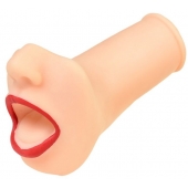 Мастурбатор-ротик с алыми губами - ToyFa - в Салавате купить с доставкой