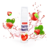 Гель-смазка Tutti-frutti с земляничным вкусом - 30 гр. - Биоритм - купить с доставкой в Салавате