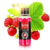 Массажное масло Eros fantasy с ароматом земляники - 50 мл. - Биоритм - купить с доставкой в Салавате