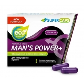 Возбуждающее средство для мужчин Mans Power plus - 10 капсул (0,35 гр.) +1 в подарок - SuperCaps - купить с доставкой в Салавате