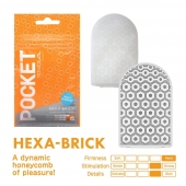 Карманный мастурбатор HEXA-BRICK - Tenga - в Салавате купить с доставкой