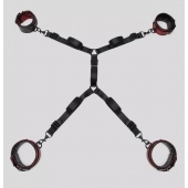 Изысканный набор фиксаций на кровати Reversible Under Mattress Restraint Set - Fifty Shades of Grey - купить с доставкой в Салавате