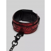Красно-черные оковы Reversible Faux Leather Ankle Cuffs - Fifty Shades of Grey - купить с доставкой в Салавате