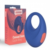 Синее эрекционное кольцо RRRING Casual Date Cock Ring - FeelzToys - в Салавате купить с доставкой